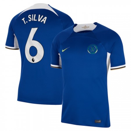Nogometni Dres Chelsea T. Silva 6 Domaći 2023-24 Nogometni Dres Chelsea T. Silva 6 Domaći 2023-24